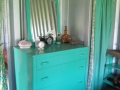 My father painted all our furniture turquoise!